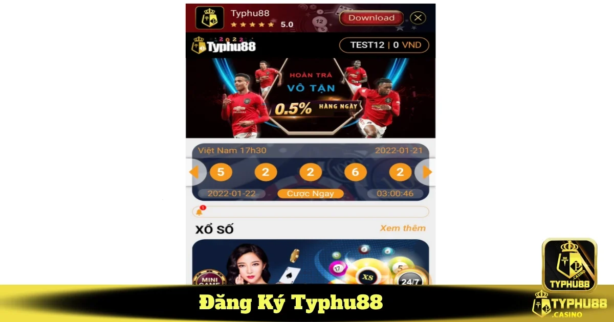 Đăng Ký Typhu88 - Bắt Đầu Hành Trình Cá Cược Dễ Thắng Lớn 2 Cách đăng ký tài khoản tại Typhu88