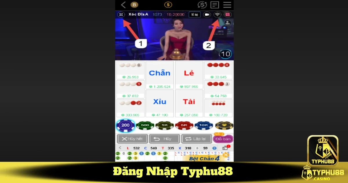 Đăng Nhập Typhu88 - Khám Phá Thế Giới Cá Cược Trực Tuyến 2 Bước 3: Nhấn “Đăng nhập” để hoàn tất