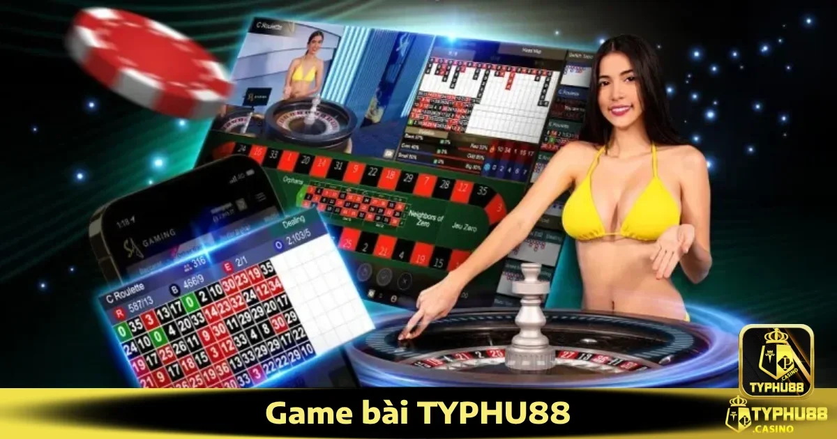 Game bài Typhu88 3 Các trò chơi bài nổi bật tại game bài Typhu88