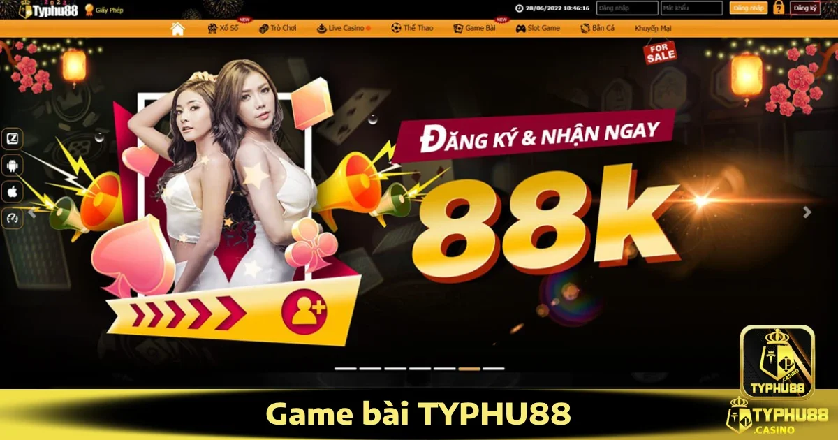 Game bài Typhu88 4 Ưu đãi hấp dẫn khi tham gia Game bài Typhu88